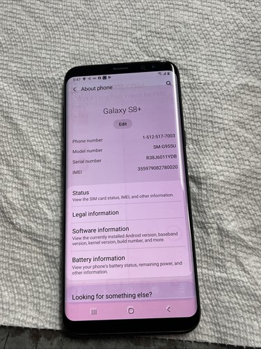 Samsung galaxy g955u - sm-g955u, |