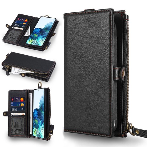 Rugged leather detachable - leather, w/detachable